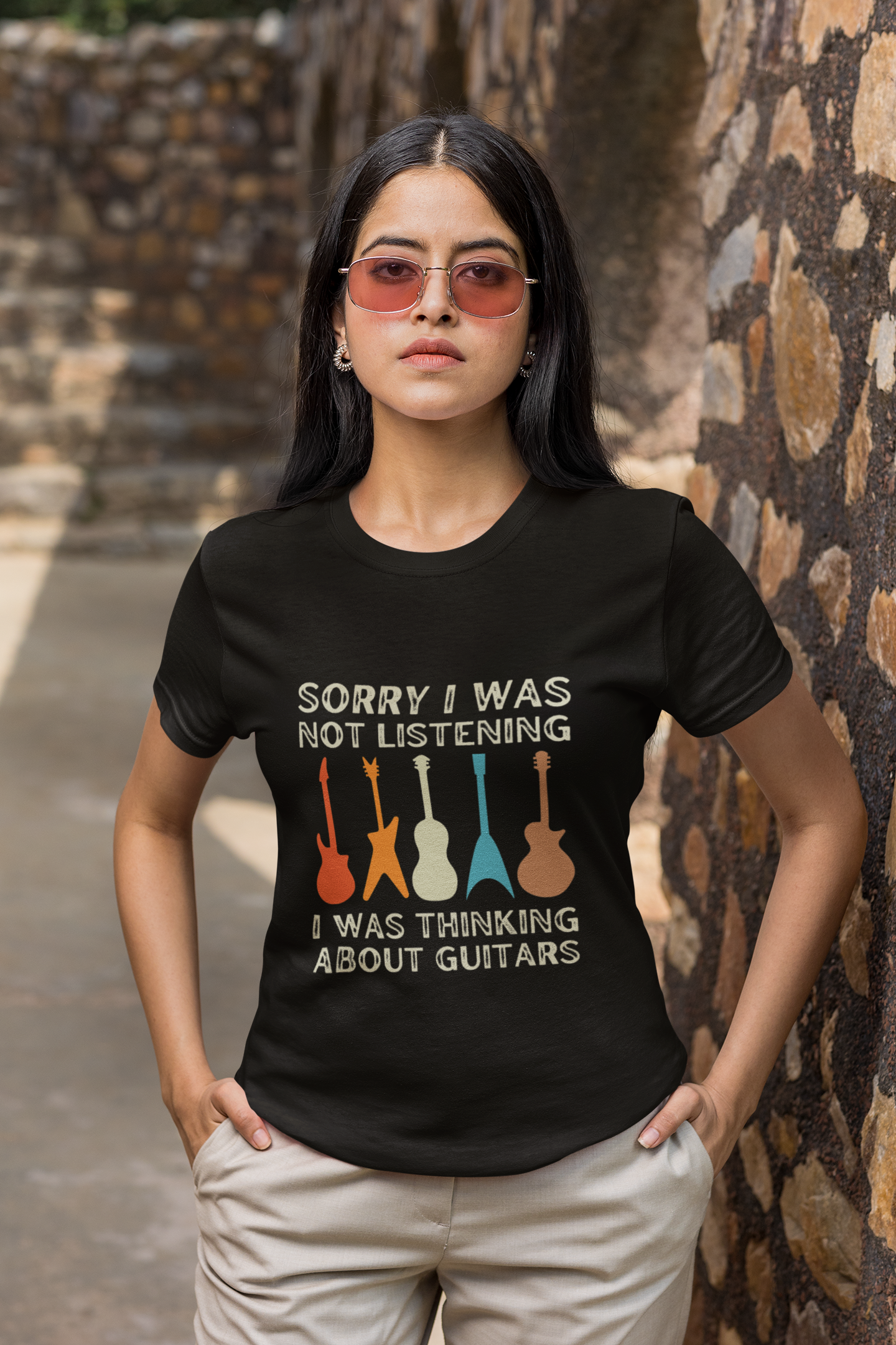Guitar Types Unisex T-Shirt - Funny Guitarist Shirt