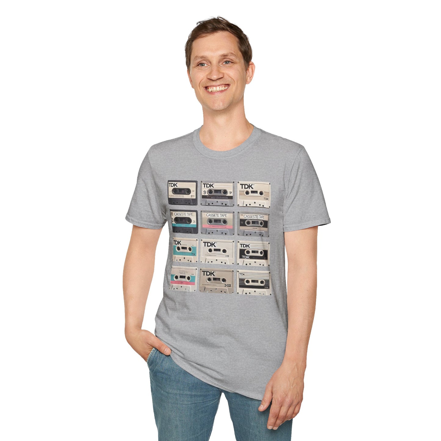 Cassette Tape T-Shirt - Retro Music Lover Nostalgia