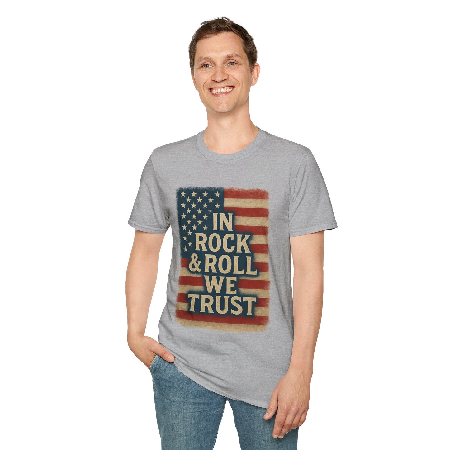 Patriotic Rock 'n' Roll Tee