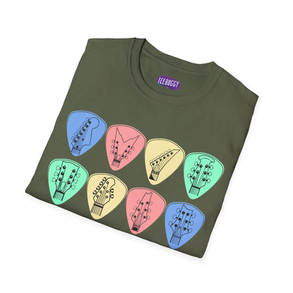 Guitar Plectrum T-Shirt - Choose Your Weapon