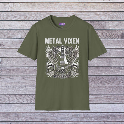 Music Lover Unisex T-Shirt for Female Rockers and Guitar Enthusiasts