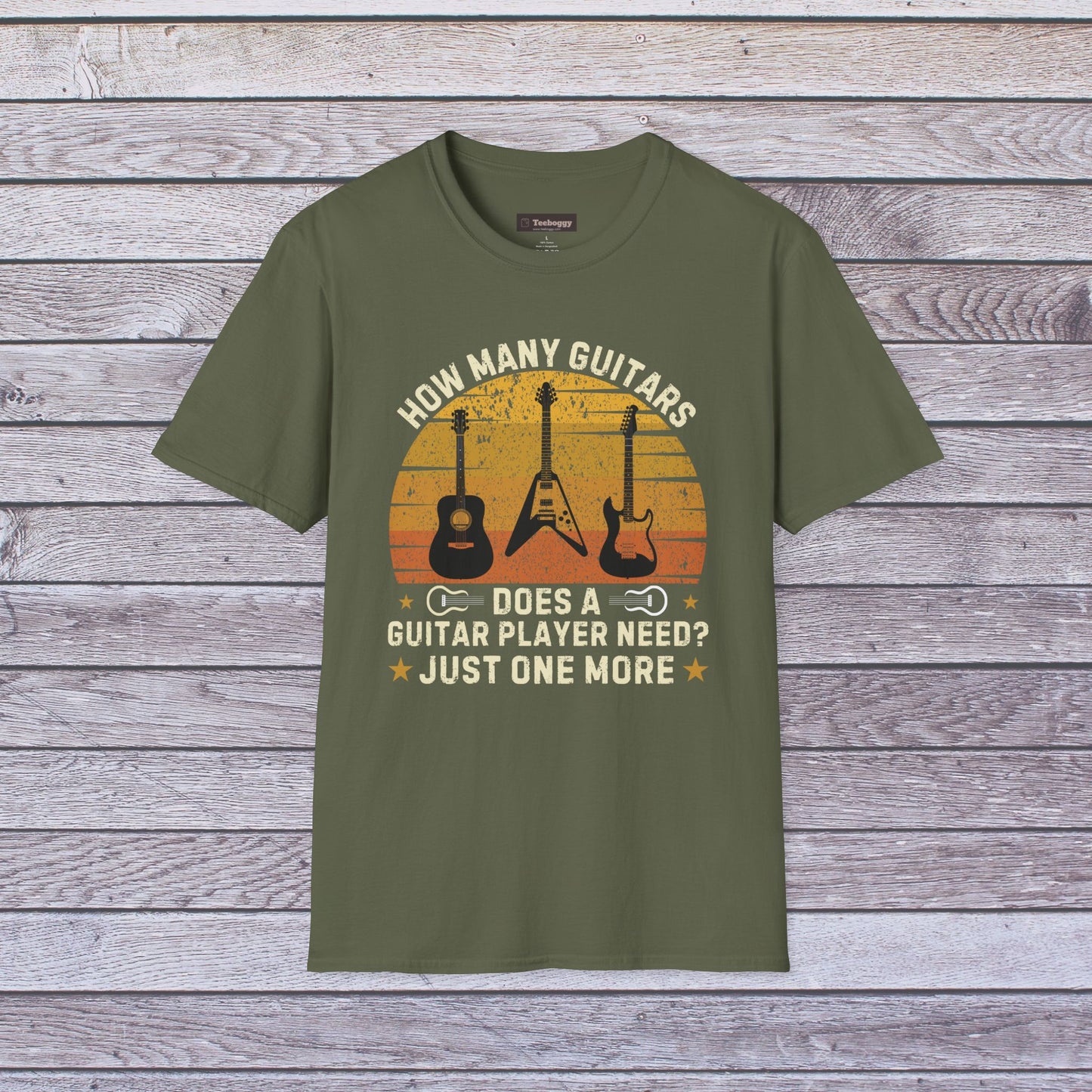 Just One More Guitar, T-Shirt