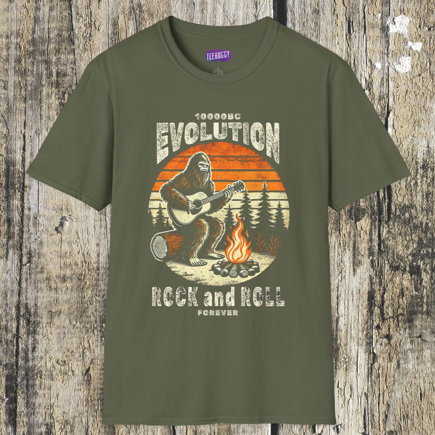 Bigfoot Guitarist T-Shirt