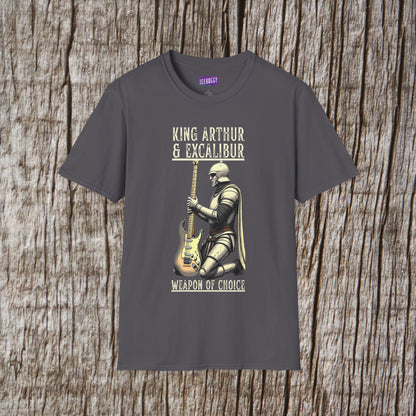 King Arthur Guitar T-Shirt