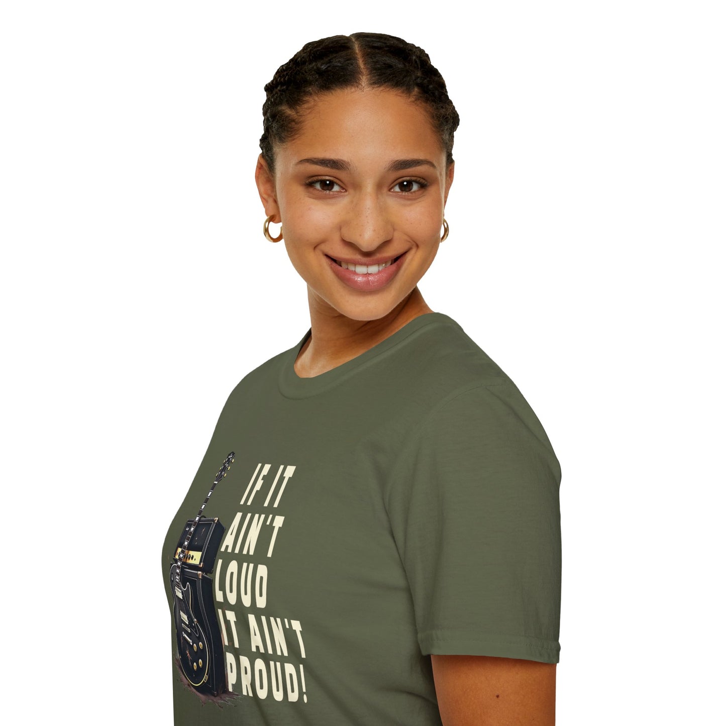 If It Ain't Loud, It Ain't Proud, Guitar T-Shirt
