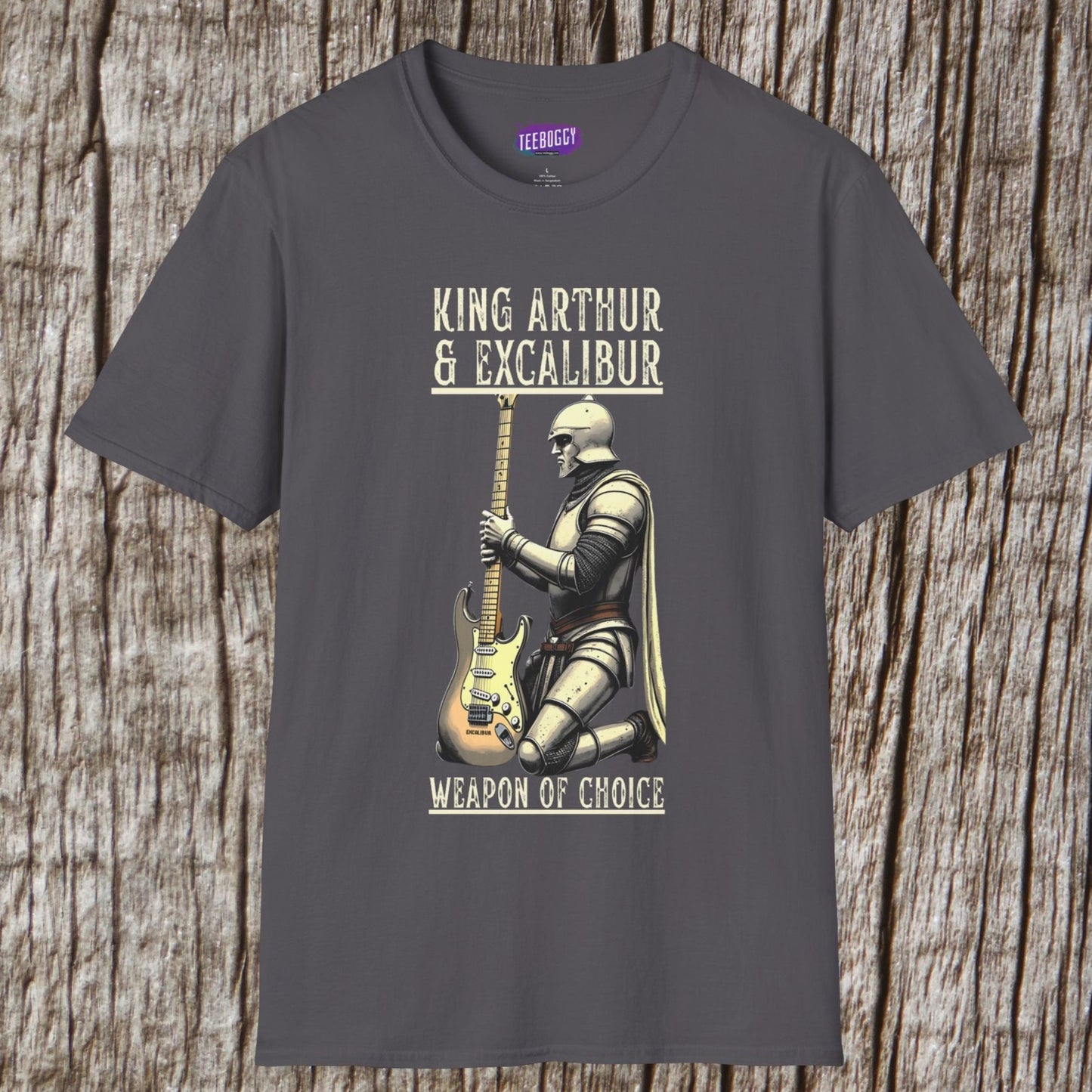 King Arthur Guitar T-Shirt