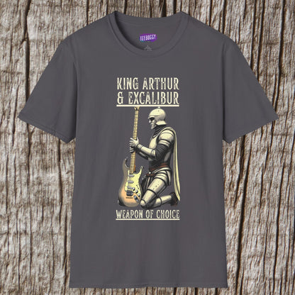 King Arthur Guitar T-Shirt