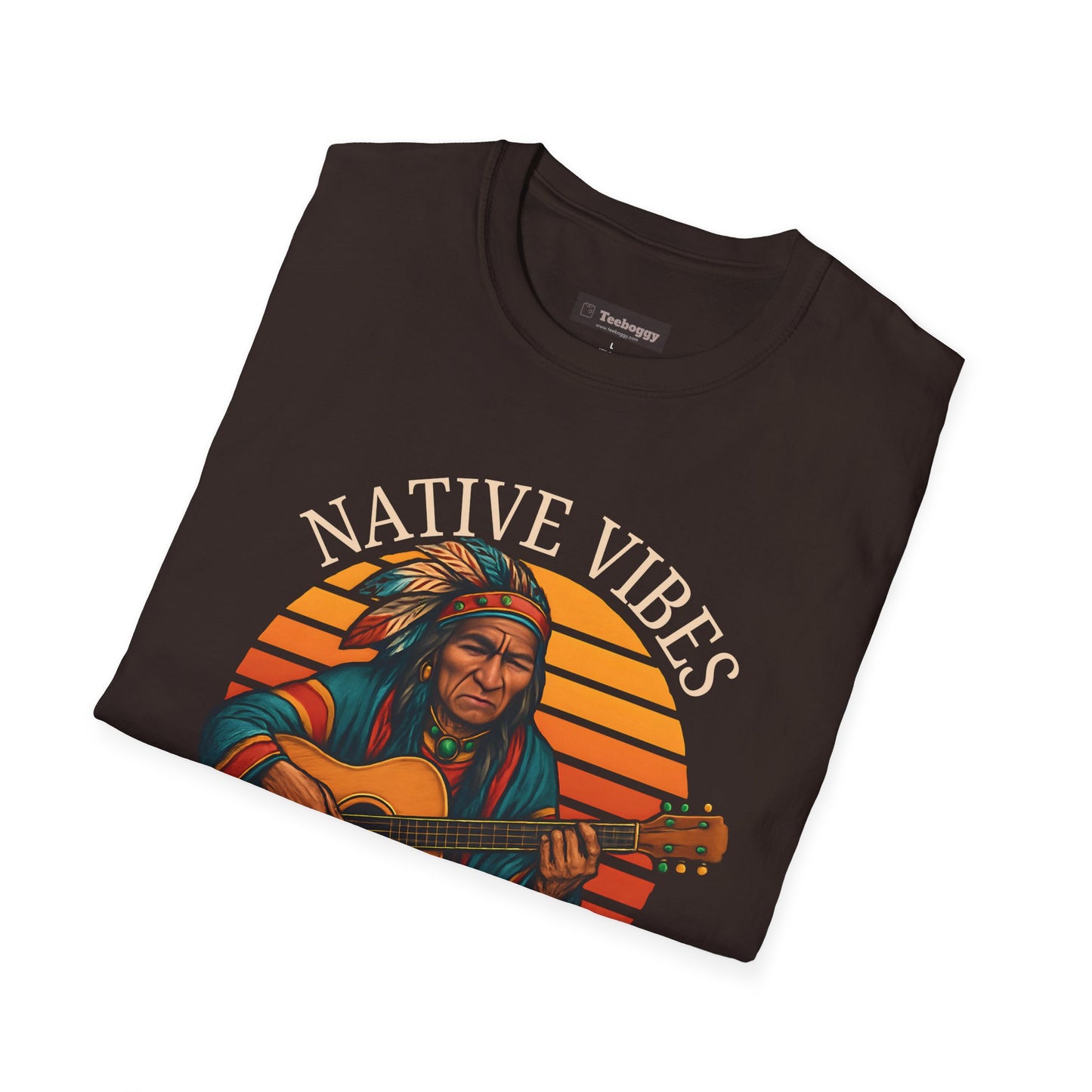 Native Vibes, Sacred Roots T-Shirt — Native American Guitar Tribute
