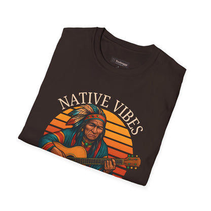 Native Vibes, Sacred Roots T-Shirt — Native American Guitar Tribute