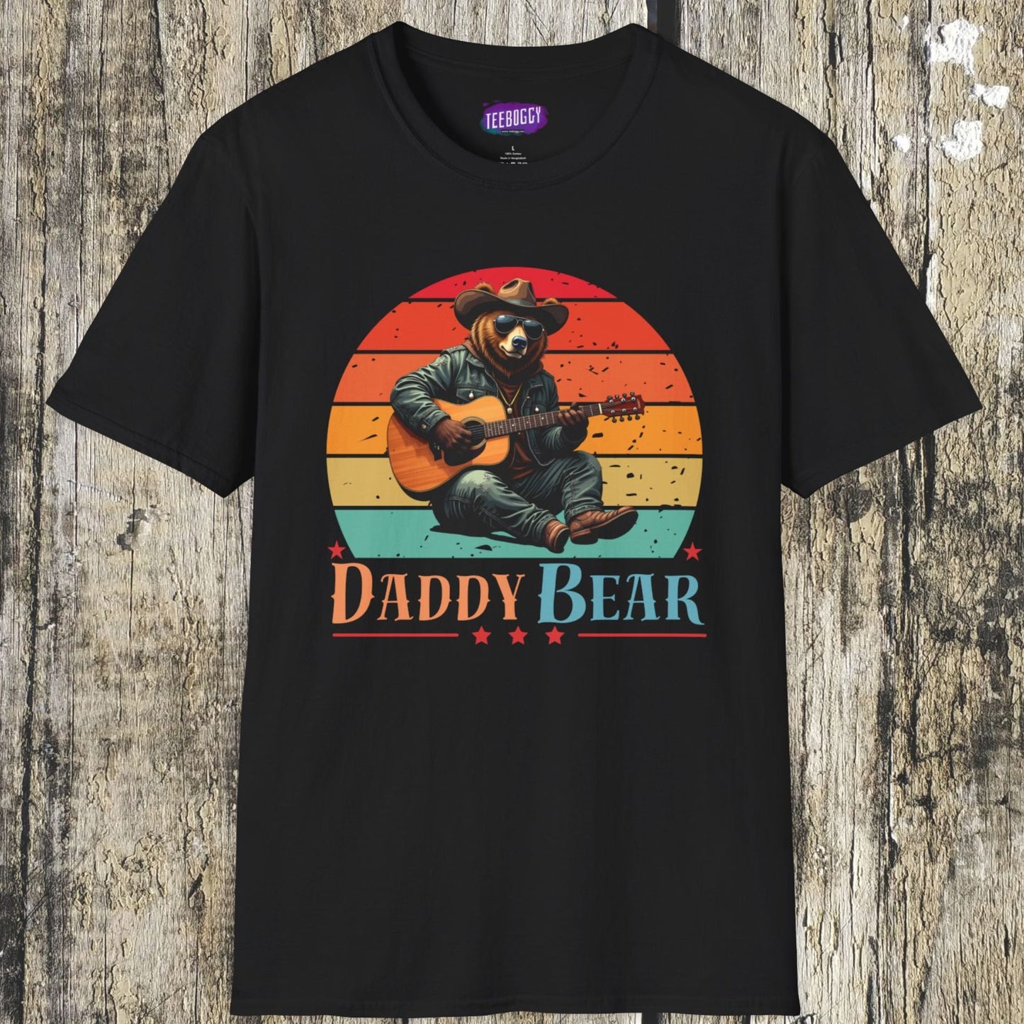 Rock n Roll Daddy Bear T-Shirt