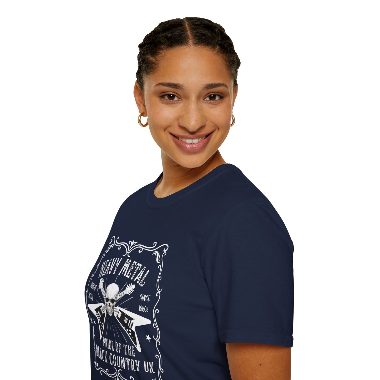 Black Country, Whisky Label Style Heavy Metal T-Shirt