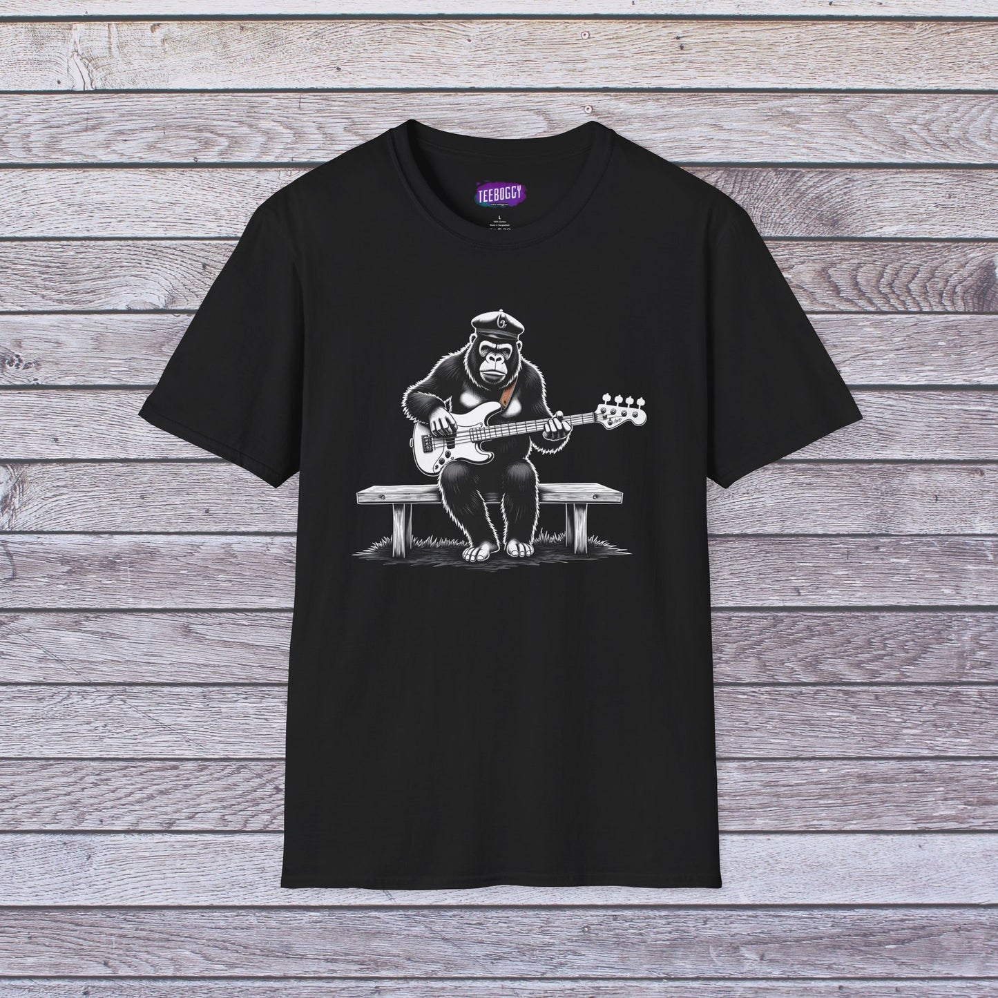 Gorilla Bass Guitar T-Shirt