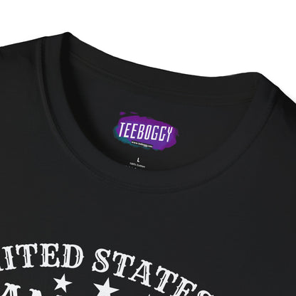 Graphic Tee USA Rock and Roll Acoustic Guitar T-Shirt