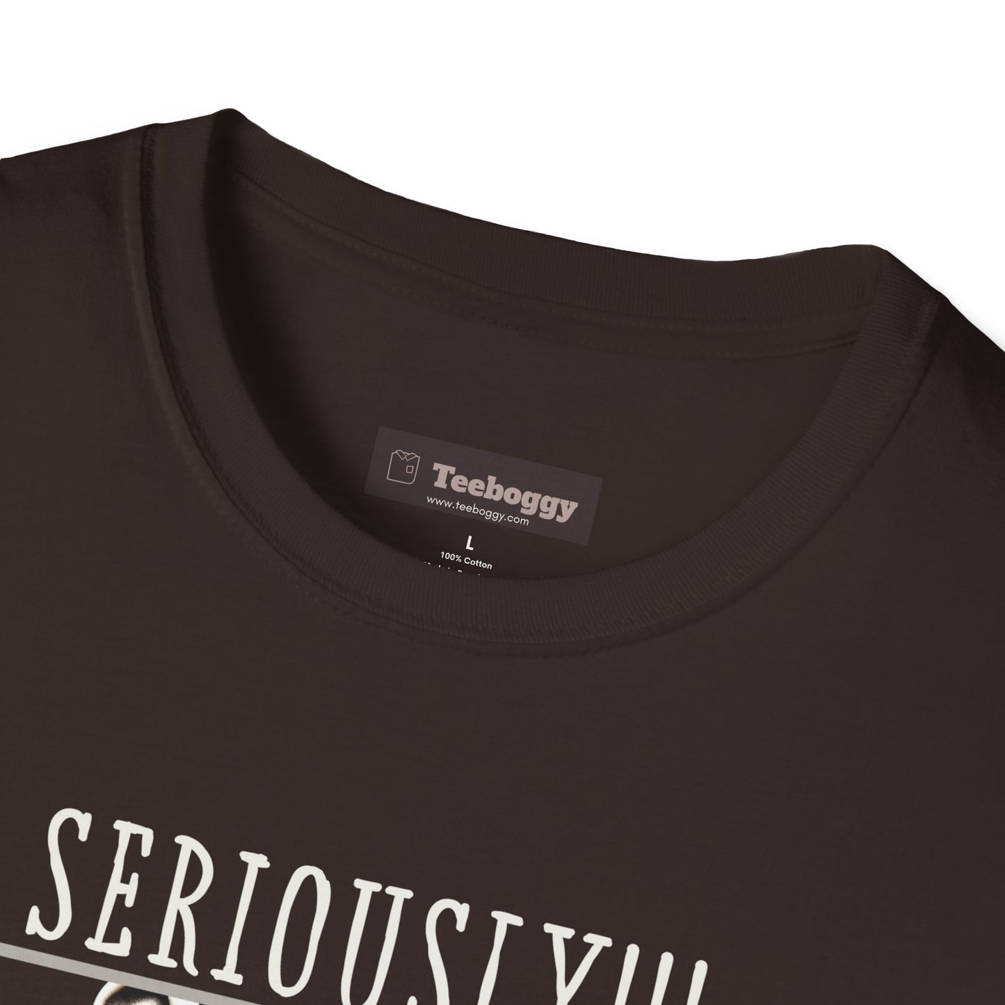 Chimpanzee Guitar T-Shirt — "Seriously!!! You Think This Is Me?"