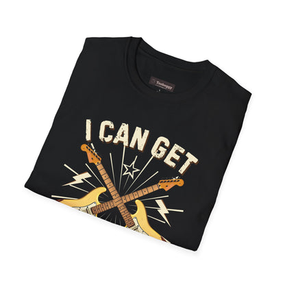 I Can Get Satisfaction T-Shirt — Stratocaster Guitar Rock Tee