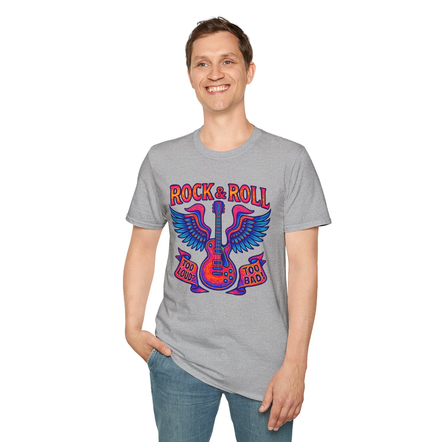 Rock & Roll Guitar T-Shirt
