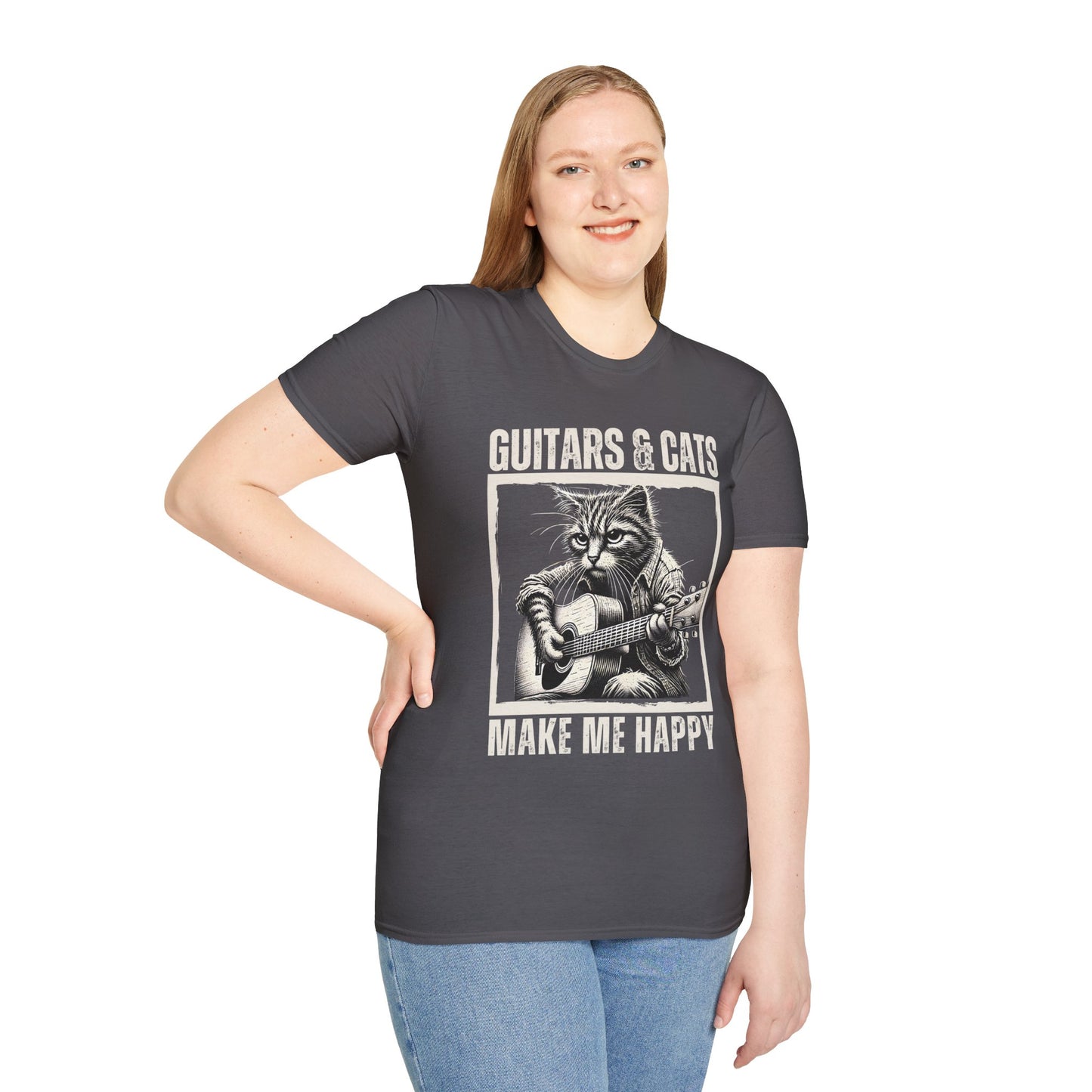 Cat Guitarist T-Shirt