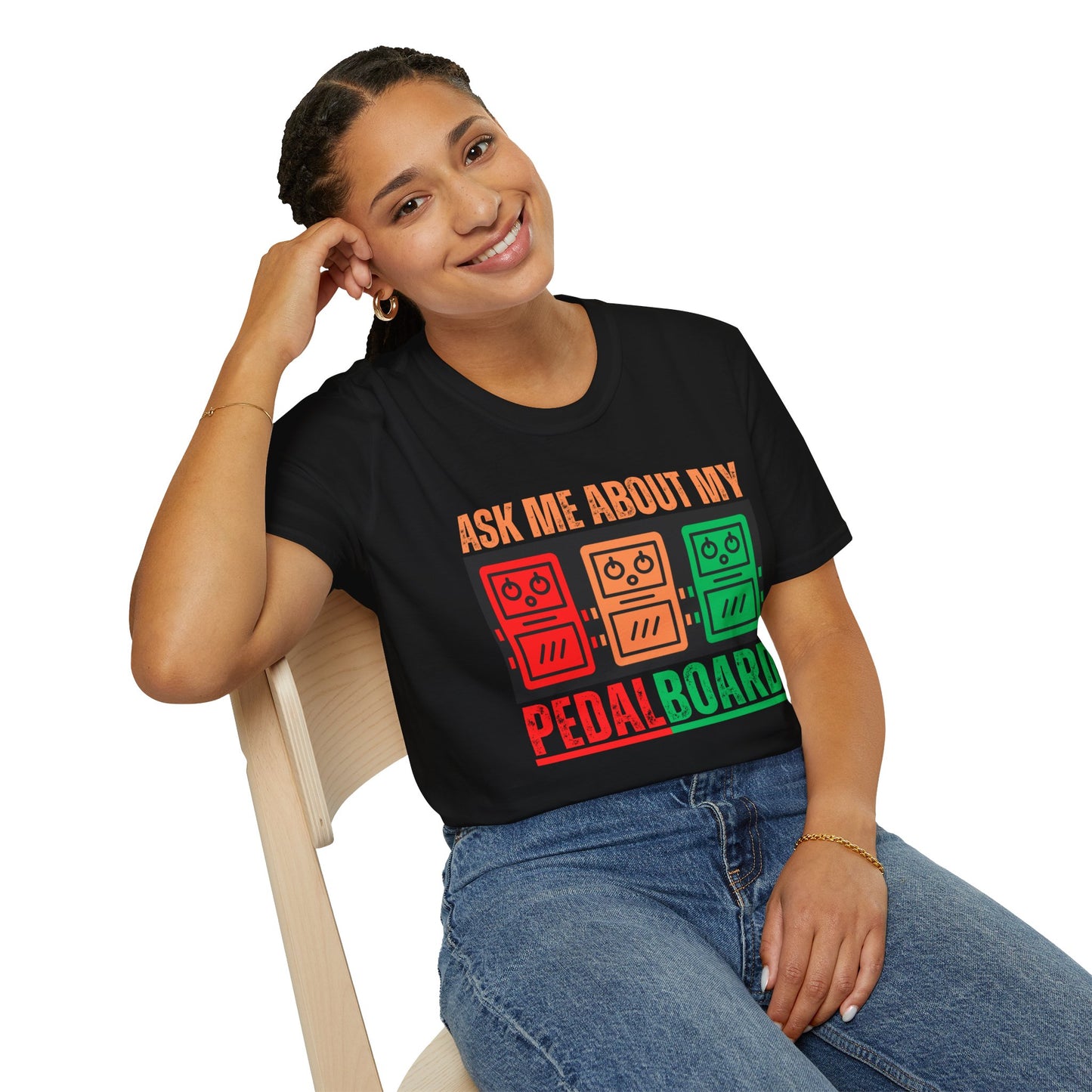 Ask Me About My Pedal Board - Guitar Pedalboard T-Shirt