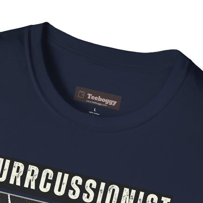 Purrcussionist Cat Drummer T-Shirt — Cats Rock My World
