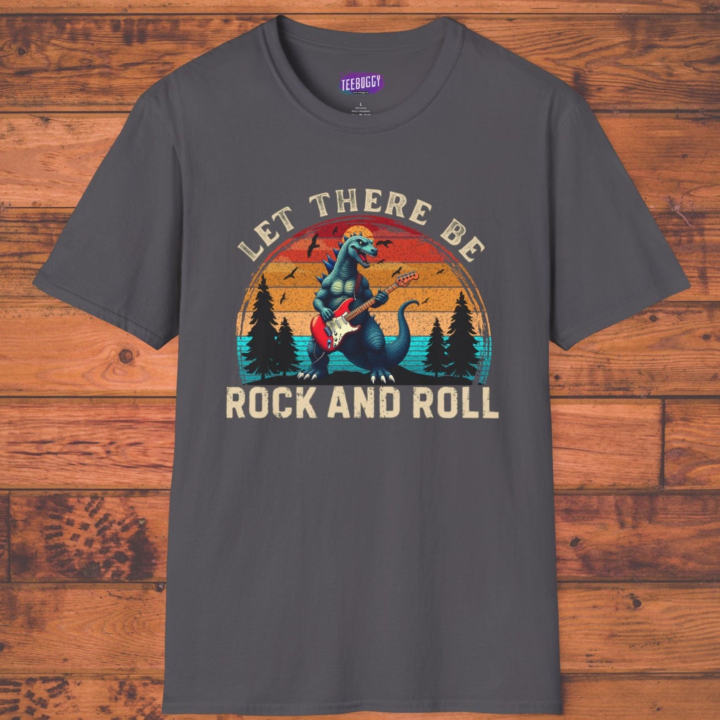 Godzilla Rock Guitar Unisex T-Shirt