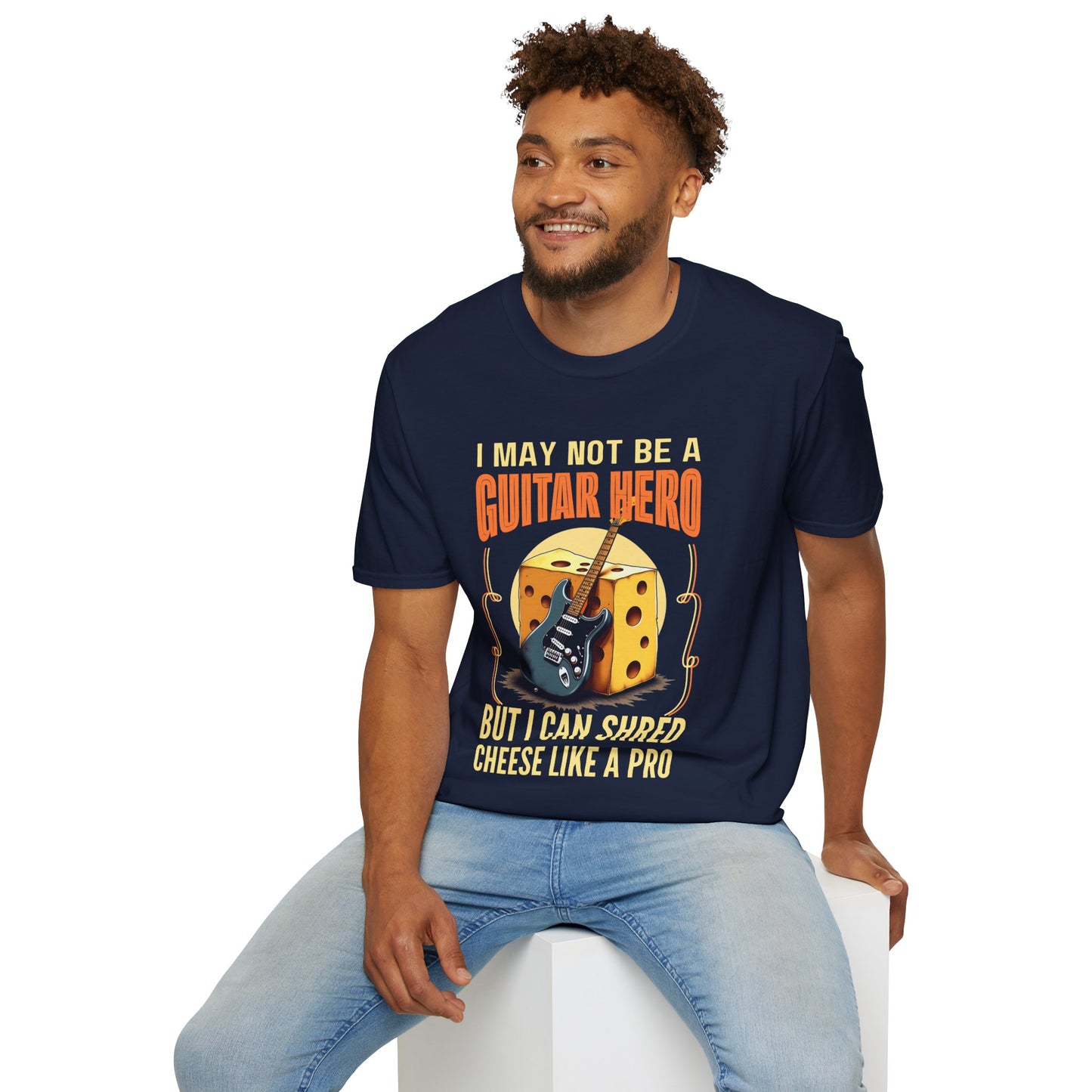 Funny Guitar Cheese T-Shirt