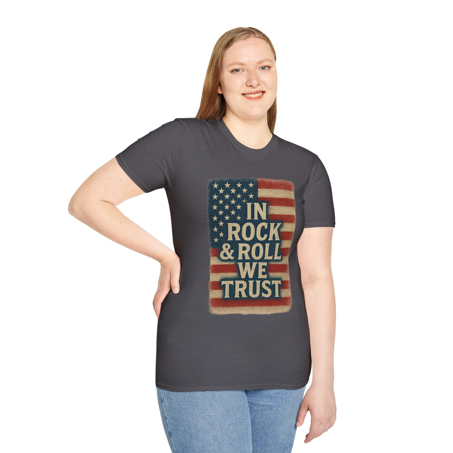 Patriotic Rock 'n' Roll Tee