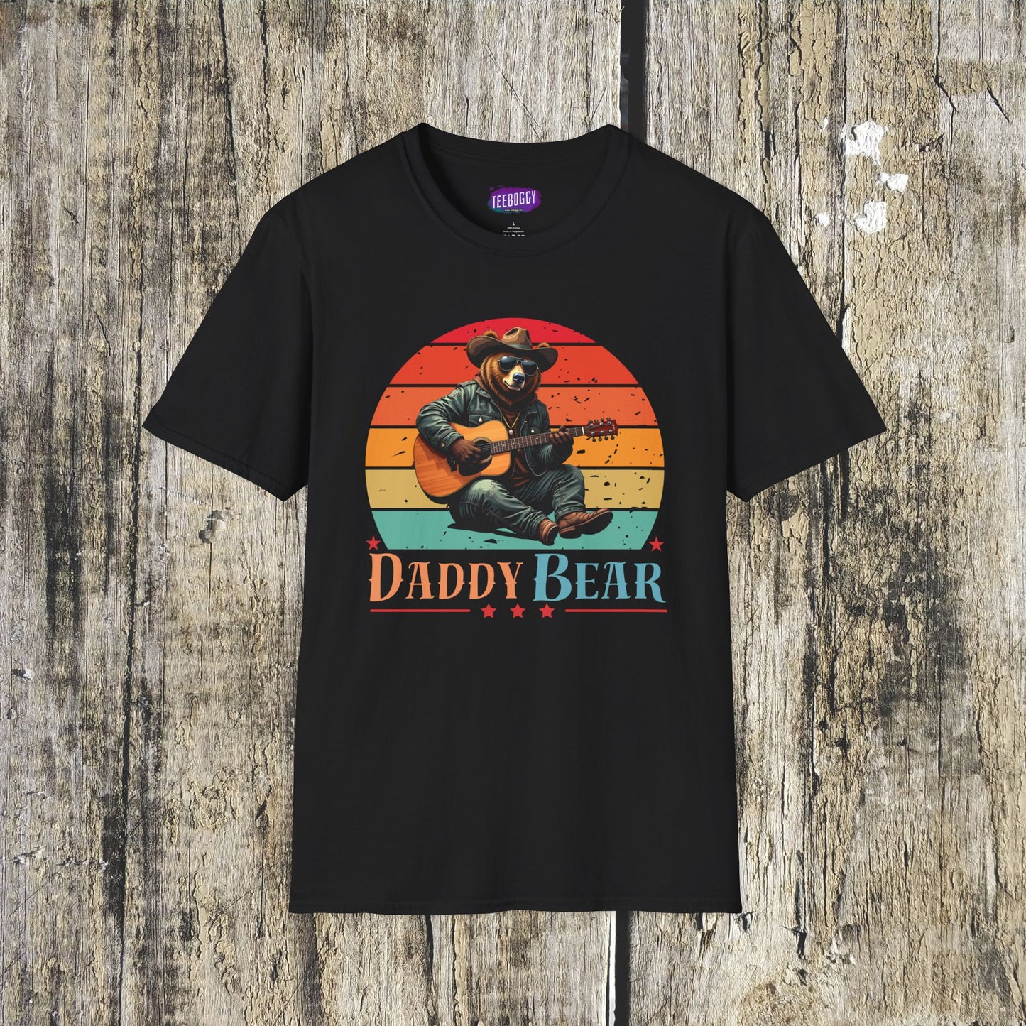 Rock n Roll Daddy Bear T-Shirt
