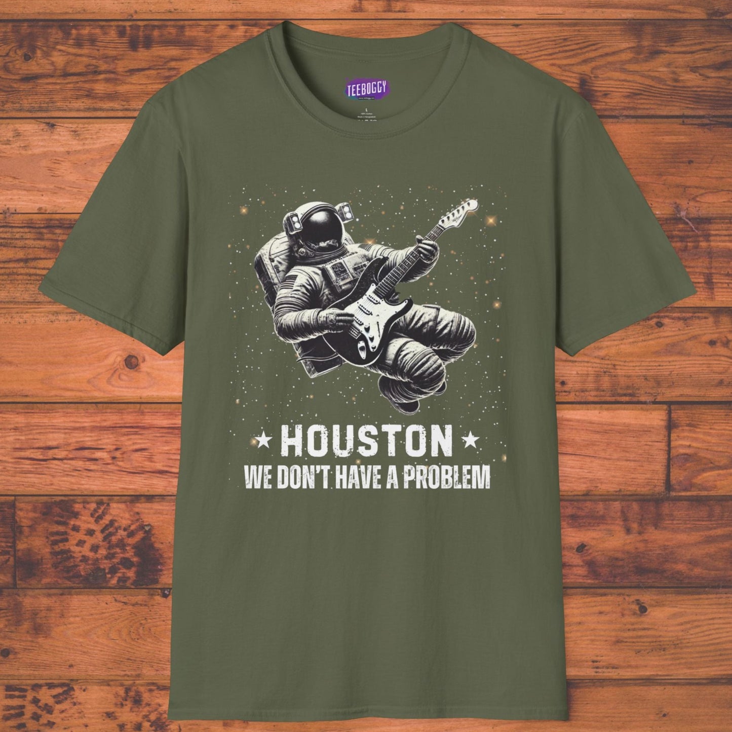 Spaceman T-Shirt - Houston, We Don't Have a Problem