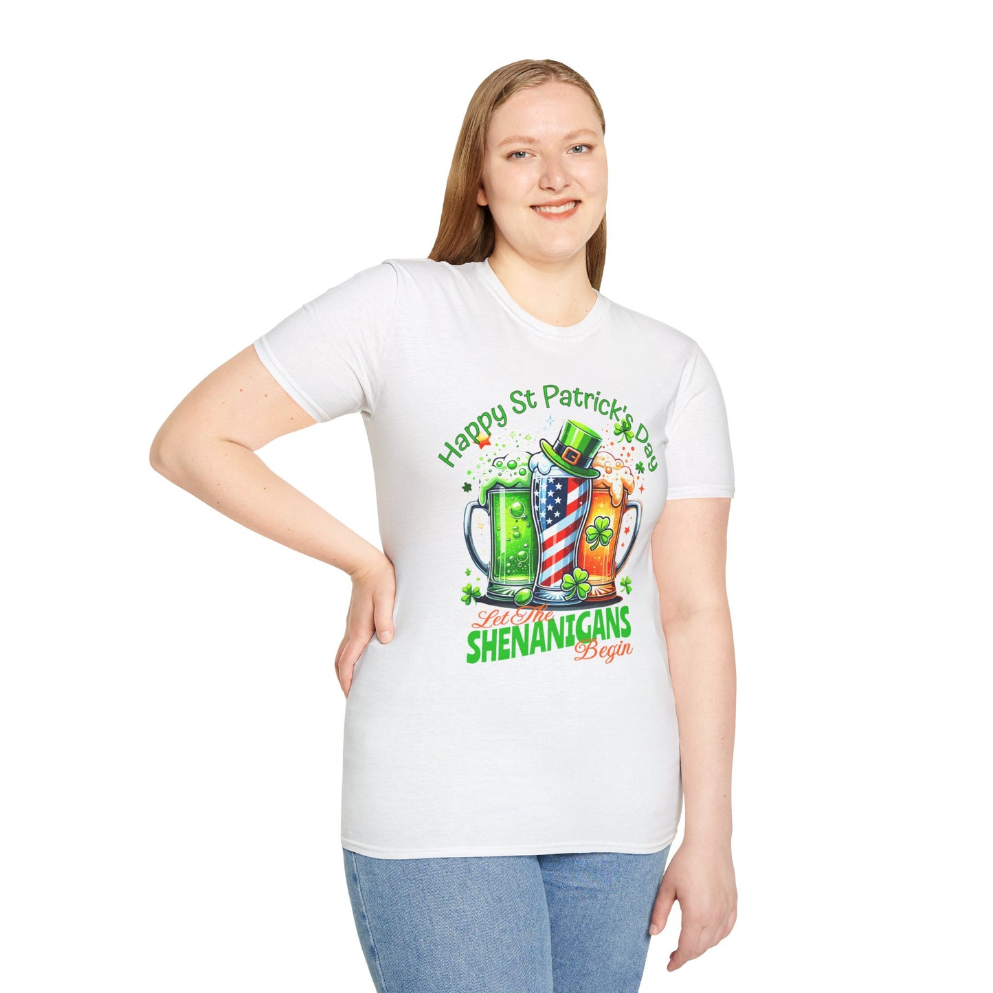 St Patrick's Day T-Shirt - Patriotic Irish American Shenanigans