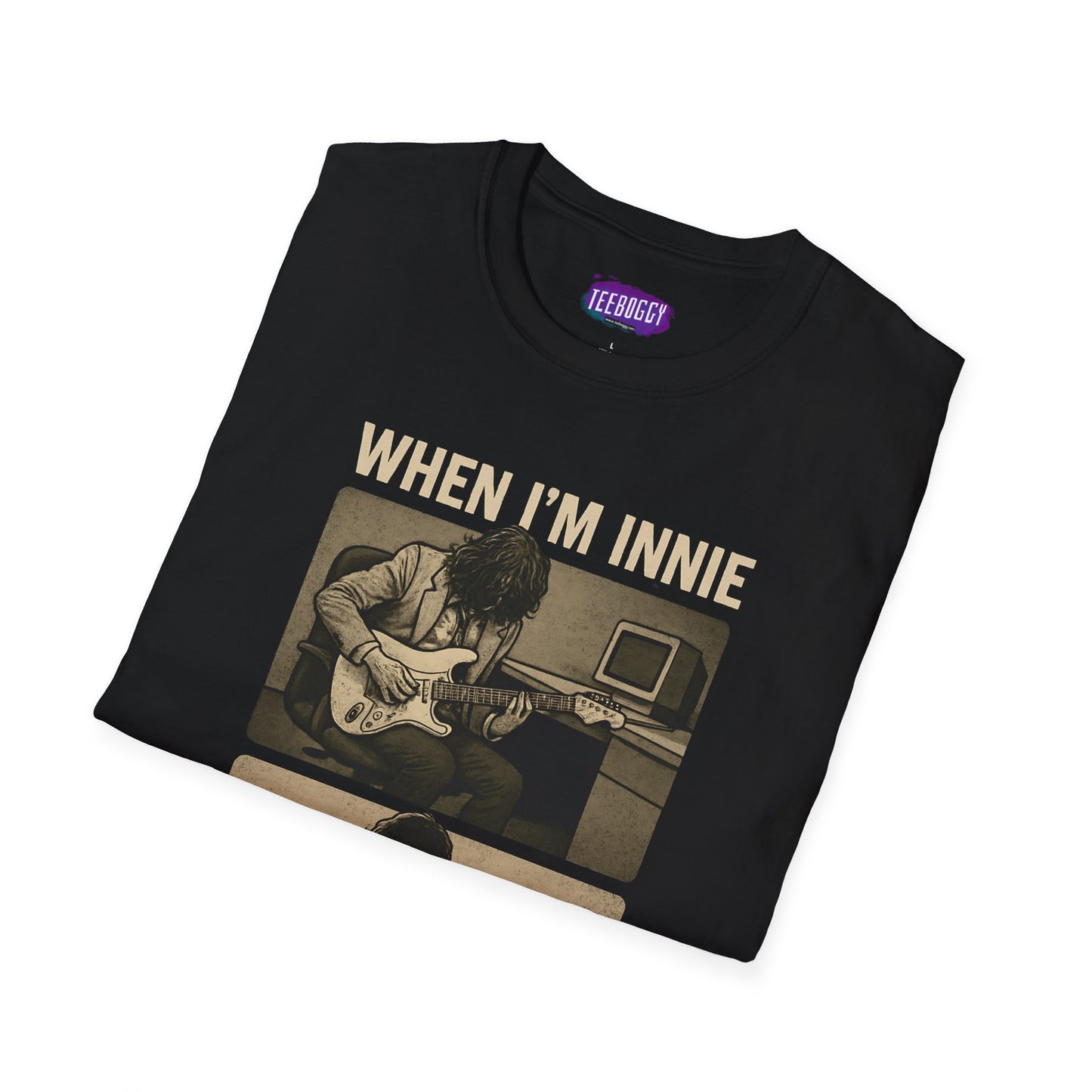 Severance Guitarist, Innie & Outie T-Shirt