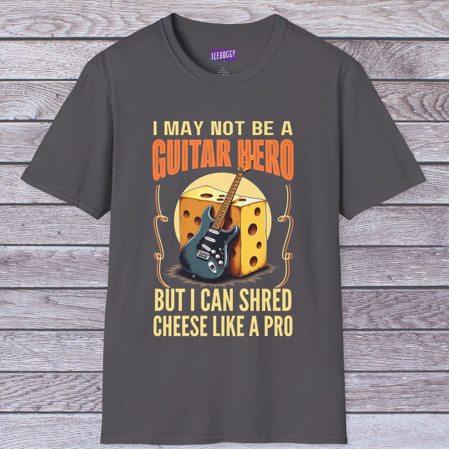 Funny Guitar Cheese T-Shirt