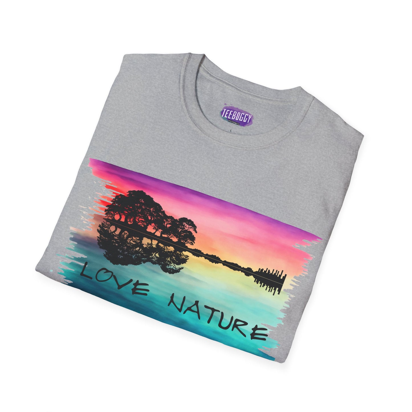 Love Nature Guitar T-Shirt