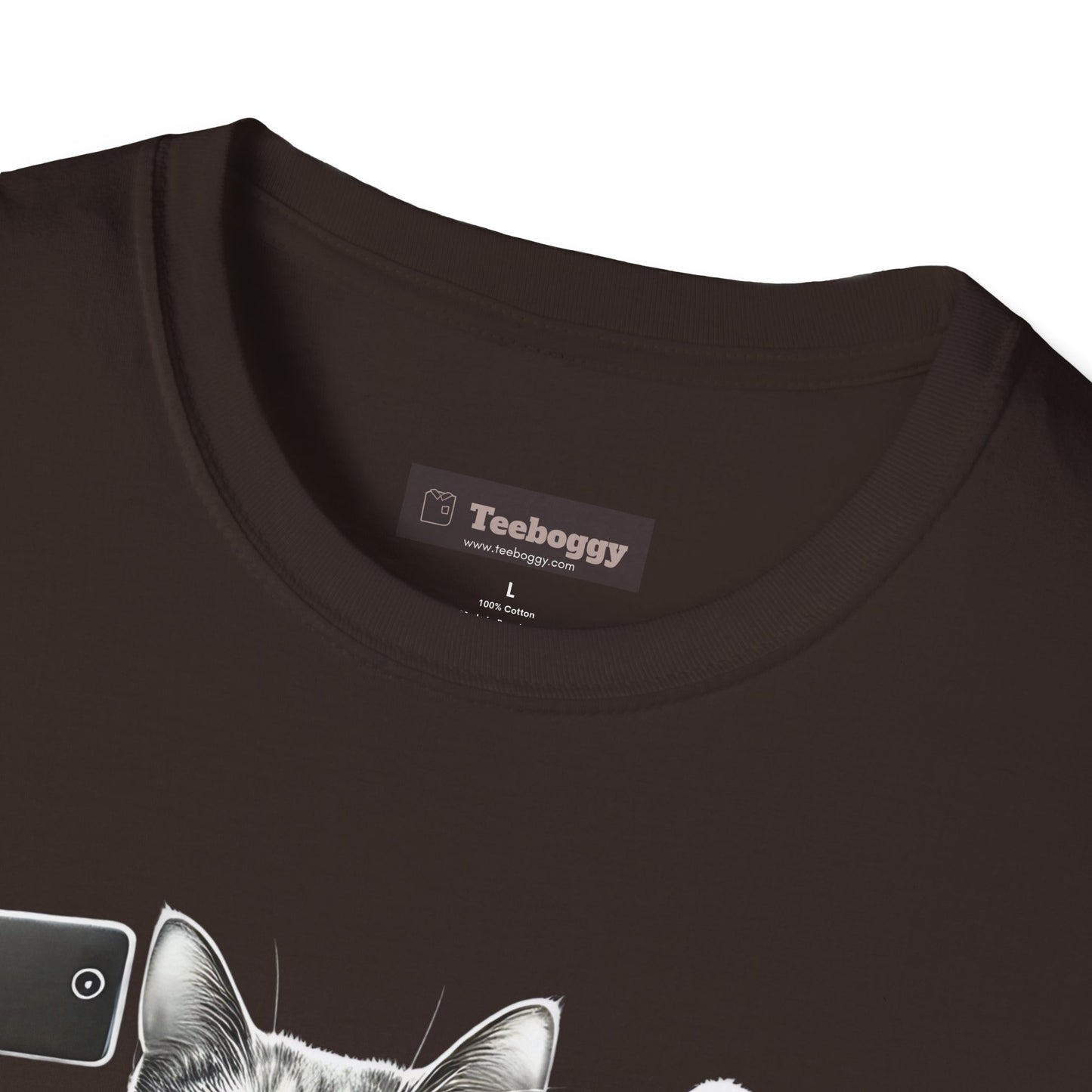 Bigfoot Cat Photo Chase, T-Shirt