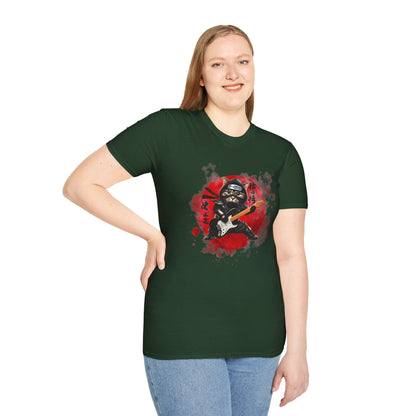 Ninja Cat Guitarist Tee