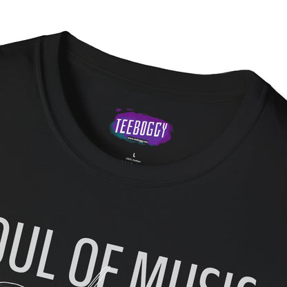 Violin T-Shirt - Soul of Music, Lives in the Violin