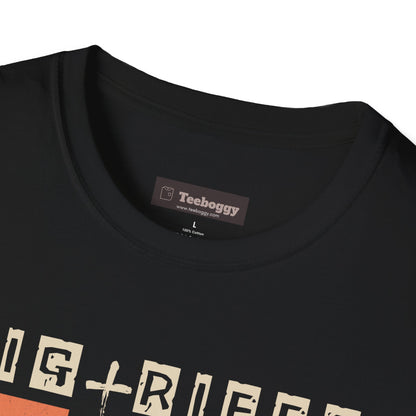 Bigfoot Guitar Graphic T-Shirt — Heavy Metal Wilderness Band Tee
