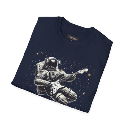 Astronaut Playing Guitar T-Shirt — "Houston, We Don't Have a Problem!"