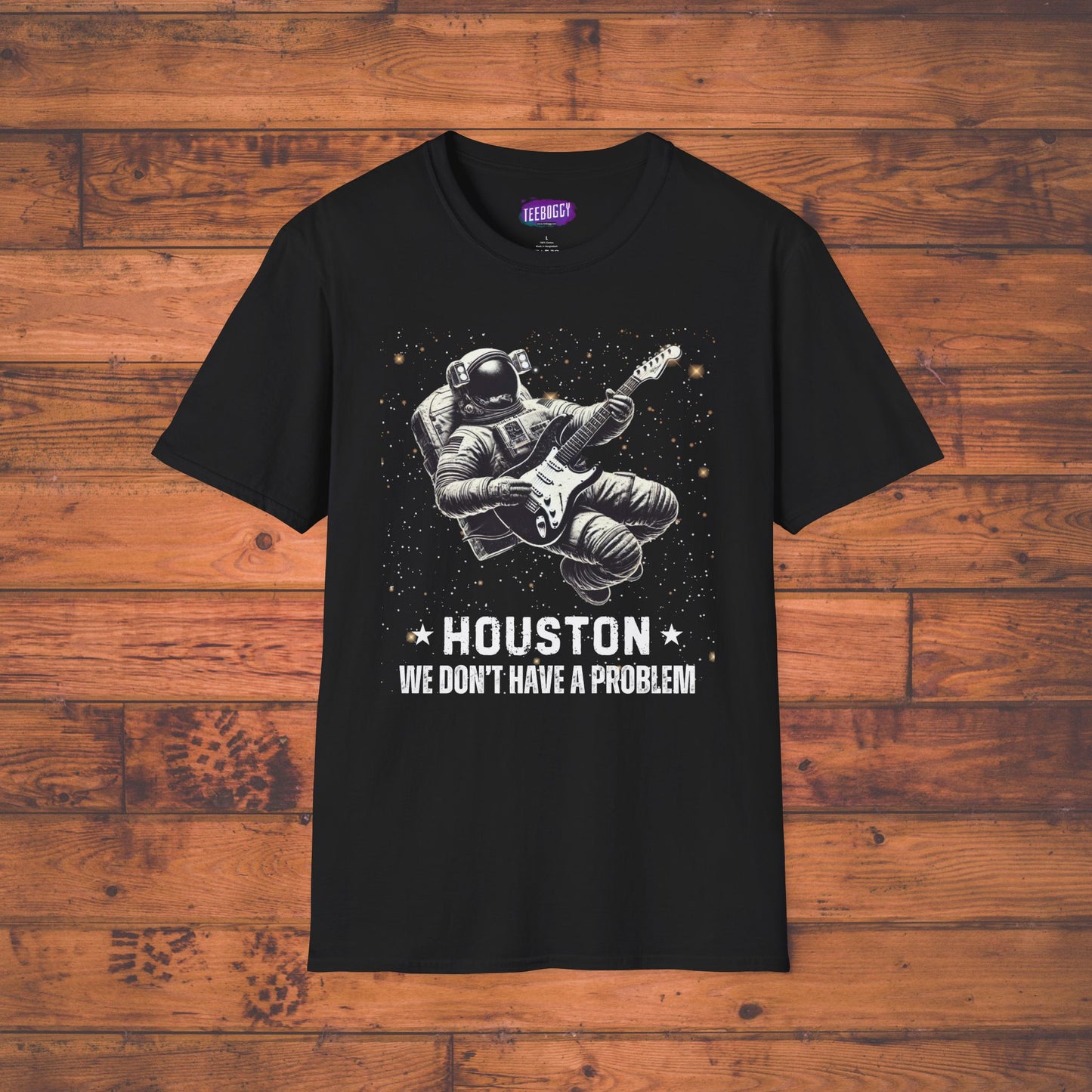 Spaceman T-Shirt - Houston, We Don't Have a Problem