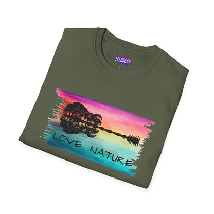 Love Nature Guitar T-Shirt