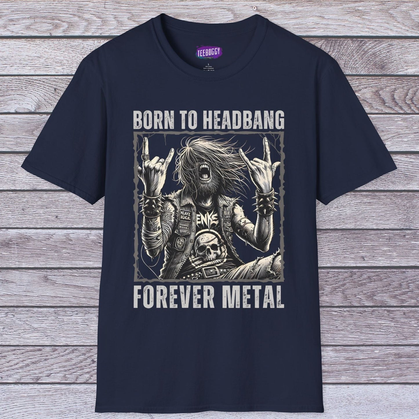 Headbanger T-Shirt - Born To Headbang, Forever Metal