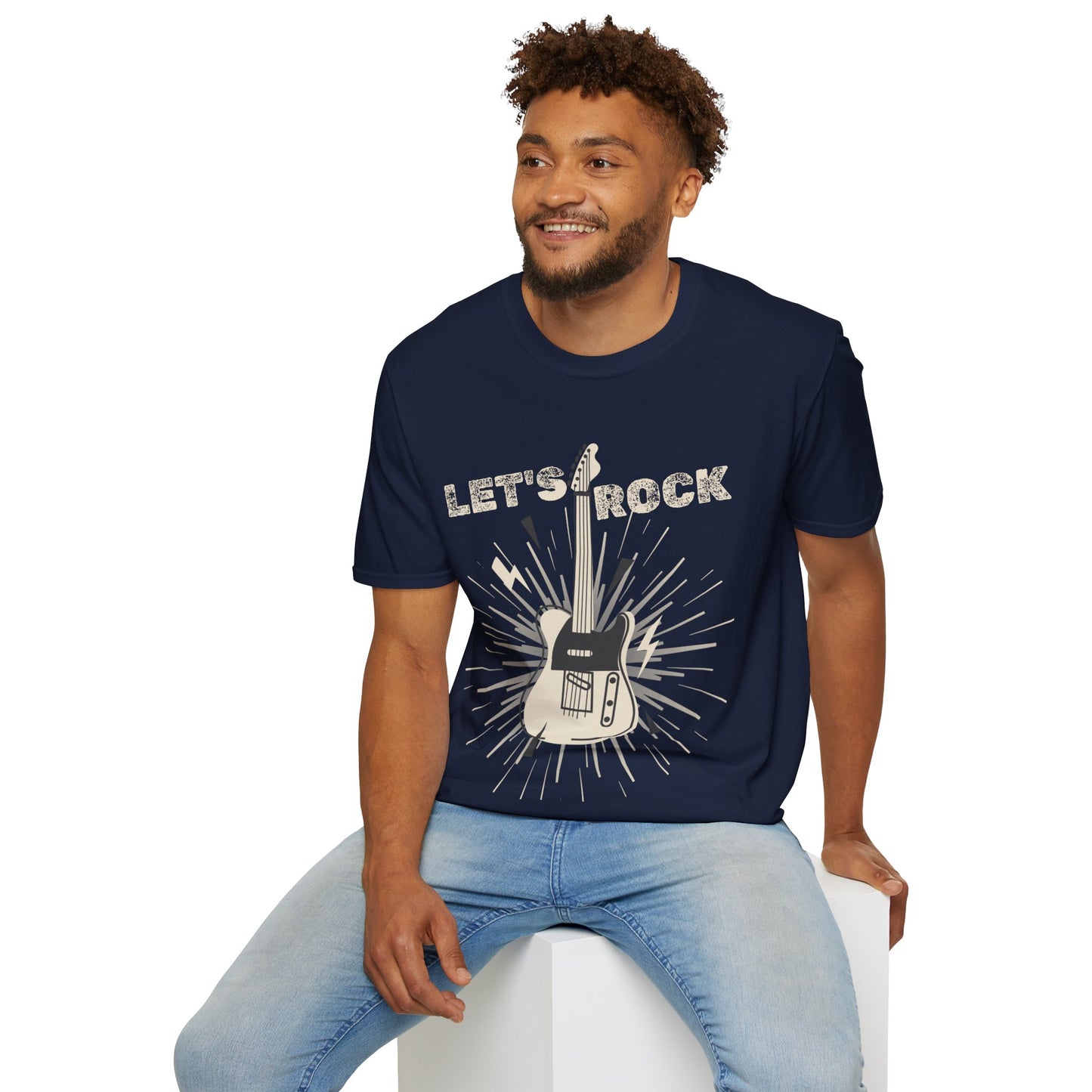 Guitarist T-Shirt - Lets Rock, Music Lover
