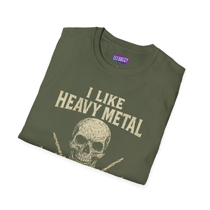 Heavy Metal Skull Unisex T-Shirt