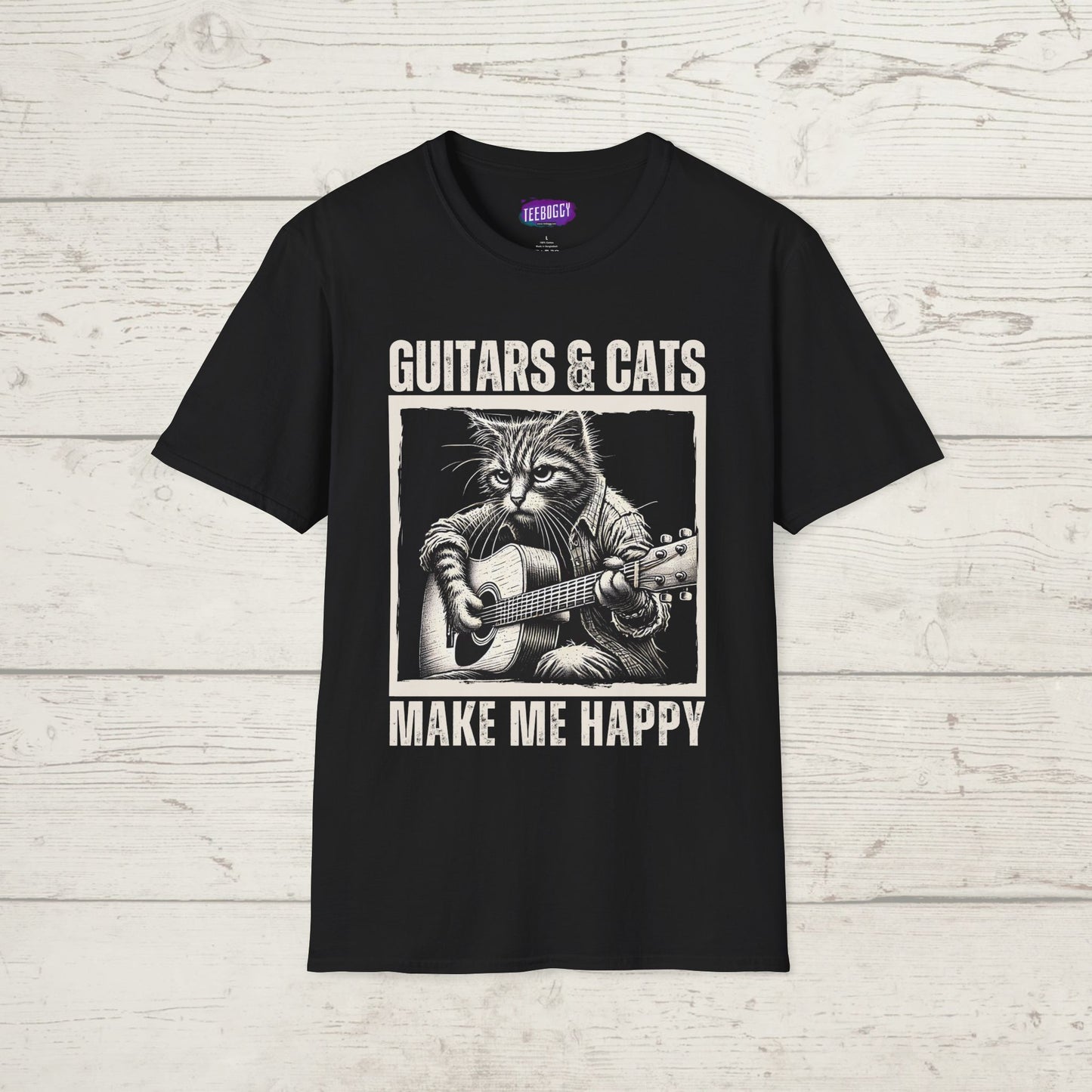 Cat Guitarist T-Shirt