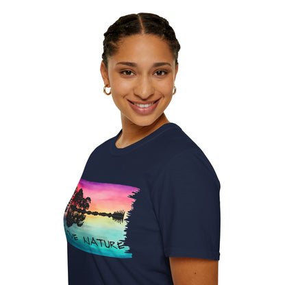 Love Nature Guitar T-Shirt