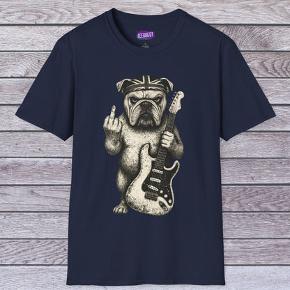Bulldog Guitar T-Shirt