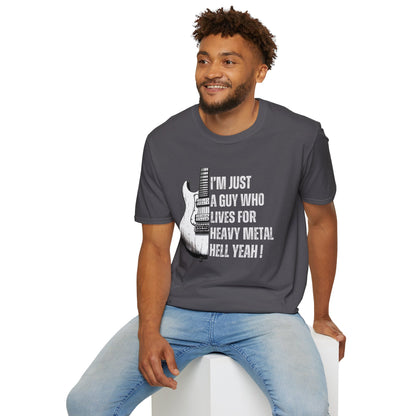 Rock Guitar Heavy Metal Music T-Shirt