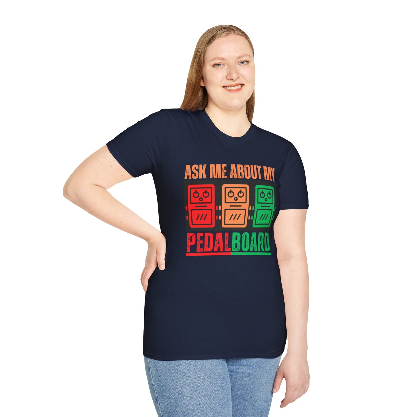 Ask Me About My Pedal Board - Guitar Pedalboard T-Shirt