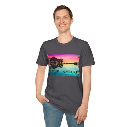 Love Nature Guitar T-Shirt