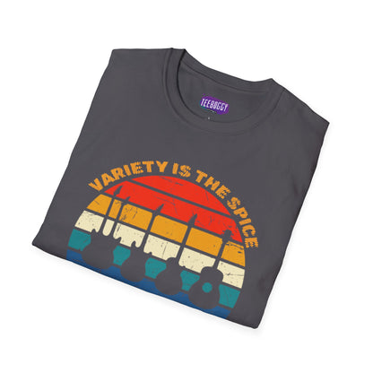 Guitarist Graphic Tee - Variety is the Spice of Life Unisex Softstyle T-Shirt