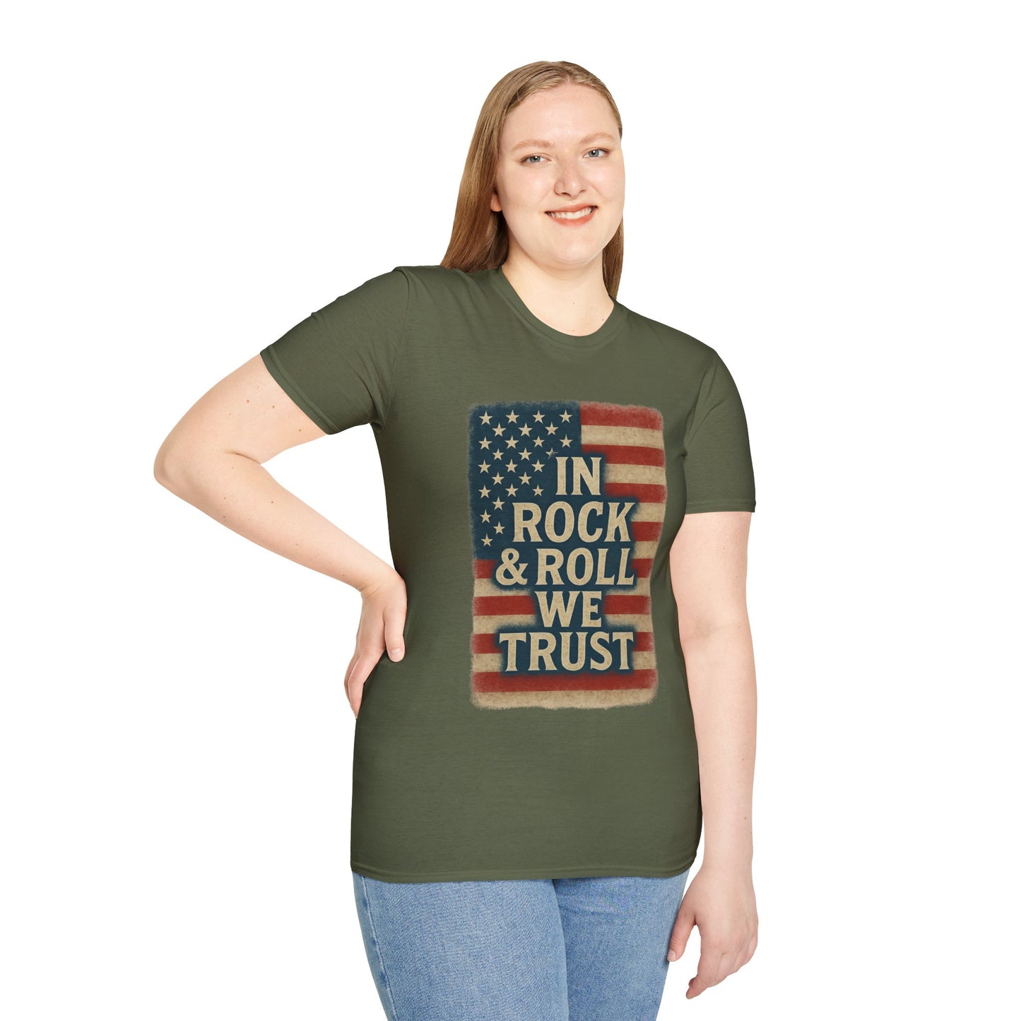 Patriotic Rock 'n' Roll Tee